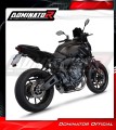 komplette Auspuffanlage mit Schalldämpfer DOMINATOR Full System HP8 Titan passend für Yamaha MT 07 2021  2024 3