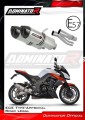exhaust muffler DOMINATOR homologated road legal HP1 fits to Kawasaki Z1000 2010  2013 3