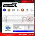 wydech tłumik DOMINATOR Okrągły pasujący do motocykla Suzuki SV 650 S 1999 - 2002 4