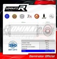 exhaust muffler DOMINATOR OV fits to Suzuki SV 650 S 1999  2002 4