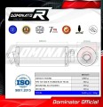 Auspuff Schalldämpfer DOMINATOR rund passend für Yamaha YZF 600 R Thundercat 1996  2006 6