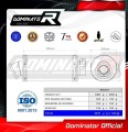 exhaust muffler DOMINATOR GP1 fits to Aprilia Pegaso 650 Trail 2006  2010 2