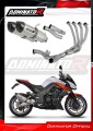 kompletny układ wydechowy z tłumikiem DOMINATOR Full System HP1 pasujący do motocykla Kawasaki Z1000 2014 - 2016