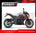Kawasaki Z1000 2014 - 2016 Full  Exhaust System  Muffler Auspuff Sportauspuff Silencer Echappement Silencieux Scarico Scarichi Escape Collector Manifold Wydech Tłumik HP1 BLACK DOMINATOR 3