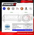 complete exhaust system with muffler DOMINATOR Full System GPS fits to Kawasaki Z1000 2017  2020 6
