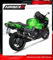 Auspuff Schalldämpfer DOMINATOR HP5 schwarz passend für KAWASAKI ZZR 1400 2012  2023 3