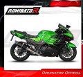 Auspuff Schalldämpfer DOMINATOR HP5 schwarz passend für KAWASAKI ZZR 1400 2012  2023 4