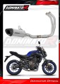 komplette Auspuffanlage mit Schalldämpfer DOMINATOR Full System Titan HP8 passend für Yamaha MT 07 2014  2020
