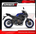 Yamaha MT 07 2014 - 2020 EXHAUST Collector Manifold Full System Muffler Auspuff Sportauspuff Silencer Echappement Silencieux Scarico Scarichi Escape Wydech Tłumik HP8 TITANIUM Dominator Exhaust System 3