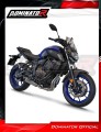 komplette Auspuffanlage mit Schalldämpfer DOMINATOR Full System Titan HP8 passend für Yamaha MT 07 2014  2020 5