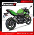 Auspuff Schalldämpfer DOMINATOR GPS passend für Kawasaki NINJA 400 2018  2023 3