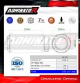 Auspuff Schalldämpfer DOMINATOR GPS passend für Kawasaki NINJA 400 2018  2023 5
