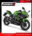 komplette Auspuffanlage mit Schalldämpfer DOMINATOR Full System HP8 schwarz passend für Kawasaki NINJA 400 2018  2022 5