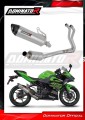 komplette Auspuffanlage mit Schalldämpfer DOMINATOR Full System HP8 passend für Kawasaki NINJA 400 2018  2022