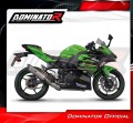 complete exhaust system with muffler DOMINATOR Full System HP8 fits to Kawasaki NINJA 400 2018  2022 4