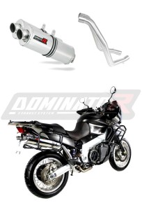 Aprilia ETV 1000 Caponord 2001 - 2004 Schalldämpfer Auspuff OV + dB killer medium