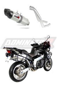 Aprilia ETV 1000 Caponord 2001 - 2004 Schalldämpfer Auspuff HP1 + dB killer medium