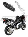 Auspuff Schalldämpfer DOMINATOR HP1 schwarz passend für Aprilia ETV 1000 Caponord 2001  2004 3