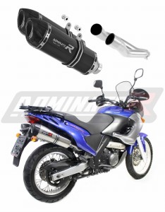 Aprilia Pegaso 650 2001 - 2004 Schalldämpfer Auspuff HP1 BLACK + dB killer medium