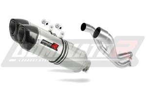 Aprilia Pegaso 650 Strada 2005 - 2006 Schalldämpfer Auspuff HP1 + dB killer medium