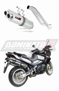 Aprilia ETV 1000 Caponord 2005 - 2007 Schalldämpfer Auspuff OV + dB killer medium