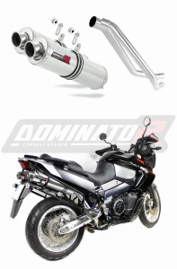 Aprilia ETV 1000 Caponord 2005 - 2007 Schalldämpfer Auspuff ST + dB killer medium