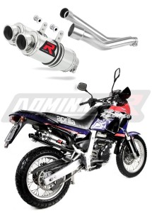 Aprilia Pegaso 650 GA 1992 - 1996 Schalldämpfer Auspuff GP1 + dB killer medium
