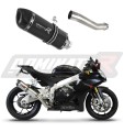 Auspuff Schalldämpfer DOMINATOR HP1 schwarz passend für Aprilia RSV 4 R APRC Factory 2011  2015 3