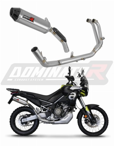 komplette Auspuffanlage mit Schalldämpfer DOMINATOR F