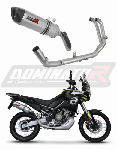 komplette Auspuffanlage mit Schalldämpfer DOMINATOR Full System HP6 passend für Aprilia Tuareg 660 2021  2023 7