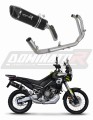 komplette Auspuffanlage mit Schalldämpfer DOMINATOR Full System HP6 schwarz passend für Aprilia Tuareg 660 2021  2023 7