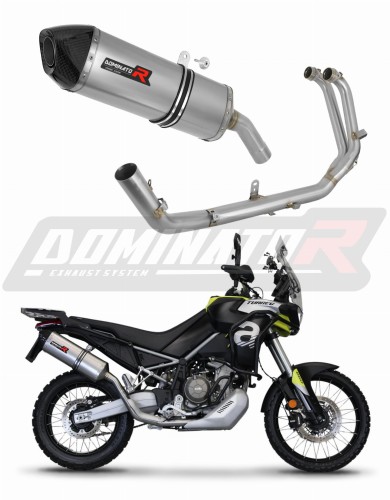 komplette Auspuffanlage mit Schalldämpfer DOMINATOR F