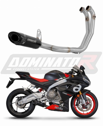komplette Auspuffanlage mit Schalldämpfer DOMINATOR Full System HP8 schwarz passend für Aprilia RS 660 2020  2024 6