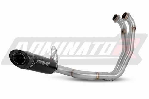 komplette Auspuffanlage mit Schalldämpfer DOMINATOR Full System HP8 schwarz passend für Aprilia Tuono 660 2021  2024 3