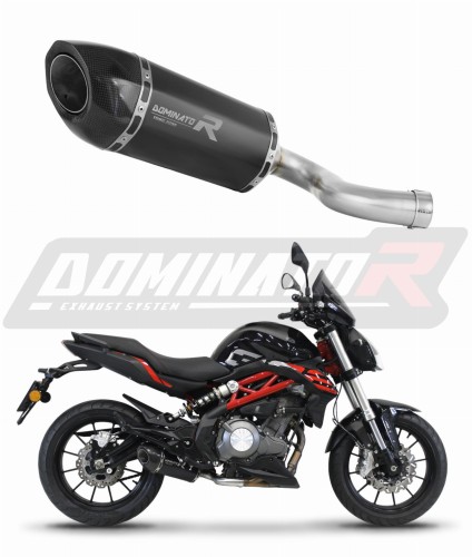 exhaust muffler DOMINATOR HP5 BLACK fits to Benelli BN 302 S 2016  2020 6