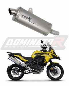 Benelli TRK 502 X 2022 - 2023 Schalldämpfer Auspuff Titan P7 + dB killer medium