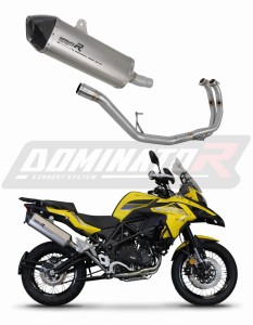 Benelli TRK 502 X 2022 - 2023 Auspuffanlagen Schalldämpfer Titan HP7 + dB killer medium