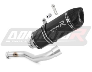 BMW R850R - 2003 Schalldämpfer Auspuff HP1 BLACK + dB killer medium