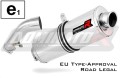 Auspuff Schalldämpfer DOMINATOR homologiert OVAL passend für R1200R 2006  2009 3