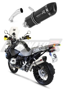 BMW R1200GS 2010 - 2012 Schalldämpfer Auspuff HP1 BLACK + dB killer medium