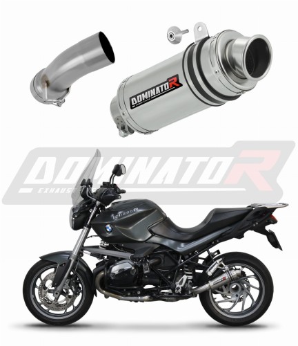 Auspuff Schalldämpfer DOMINATOR GP1 passend für BMW R1200R 2010  2014 6
