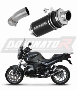 BMW R1200R 2010 - 2014 Schalldämpfer Auspuff GP1 BLACK + dB killer medium