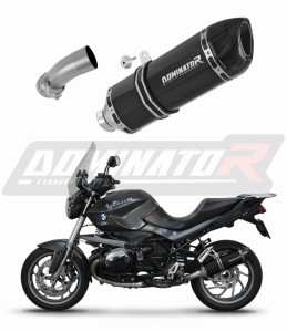 BMW R1200R 2010 - 2014 Schalldämpfer Auspuff HP1 BLACK + dB killer medium