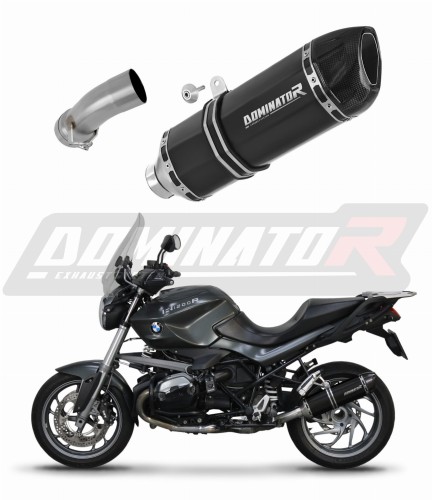Auspuff Schalldämpfer DOMINATOR HP1 schwarz passend für BMW R1200R 2010  2014 6