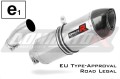 exhaust muffler DOMINATOR homologated road legal HP1 fits to F650GS 2008  2012 3