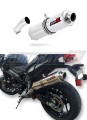 BMW F800R 2009 - 2019 EXHAUST Muffler Auspuff Sportauspuff Silencer Echappement Silencieux Scarico Scarichi Escape Wydech Tłumik ST Dominator Exhaust System x