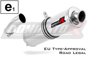 F800R Homologated Exhaust Schalldämpfer RUND 2009 - 2019