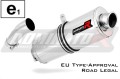 exhaust muffler DOMINATOR homologated road legal OVAL fits to F800GT 2012  2019 3