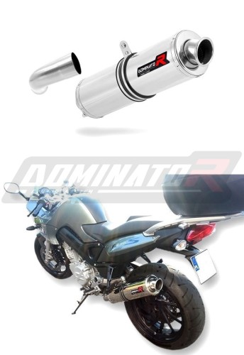 Auspuff Schalldämpfer DOMINATOR rund passend für BMW F800S 2006  2012 3