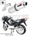 R1200RT Exhaust BMW Homologated EC Type approval  Street legal Approval Certificate Muffler Auspuff Sportauspuff Silencer Echappement Silencieux Scarico Scarichi Escape Wydech Tłumik OVAL 2004 - 2009 Dominator x